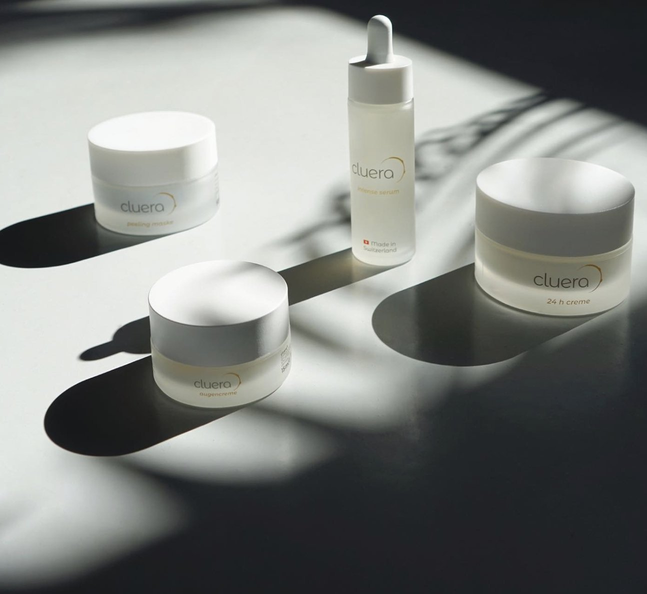 CLUERA full product lineup — Made in Switzerland